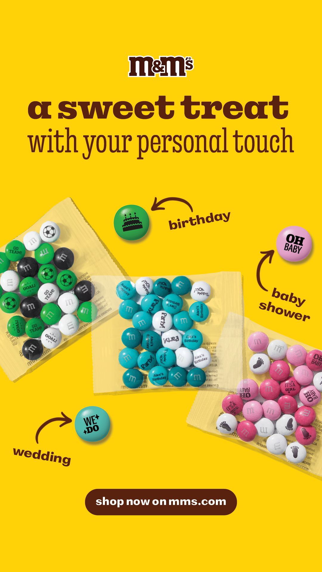 M&M'S USA Facebook ad
