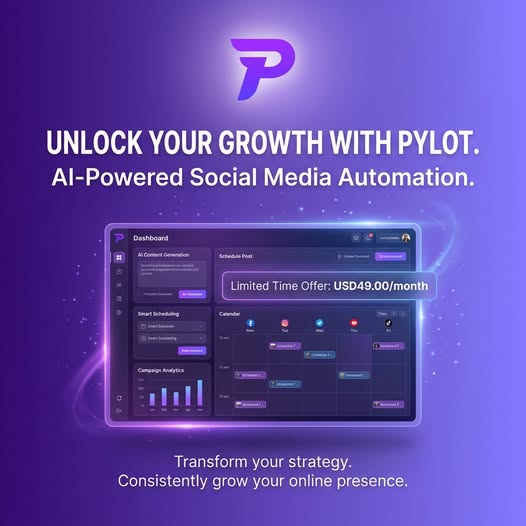 Pylot Facebook ad from Feb 28, 2026