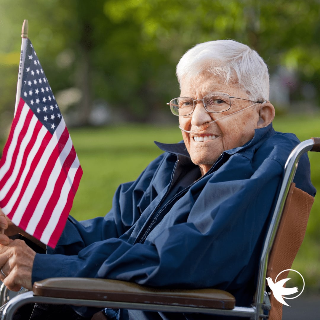 Visiting Angels Chapel Hill, NC Facebook ad: In-Home Care for the Veteran in Your Life