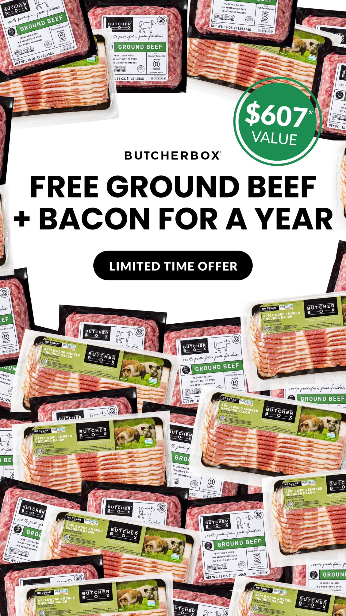 ButcherBox Facebook ad