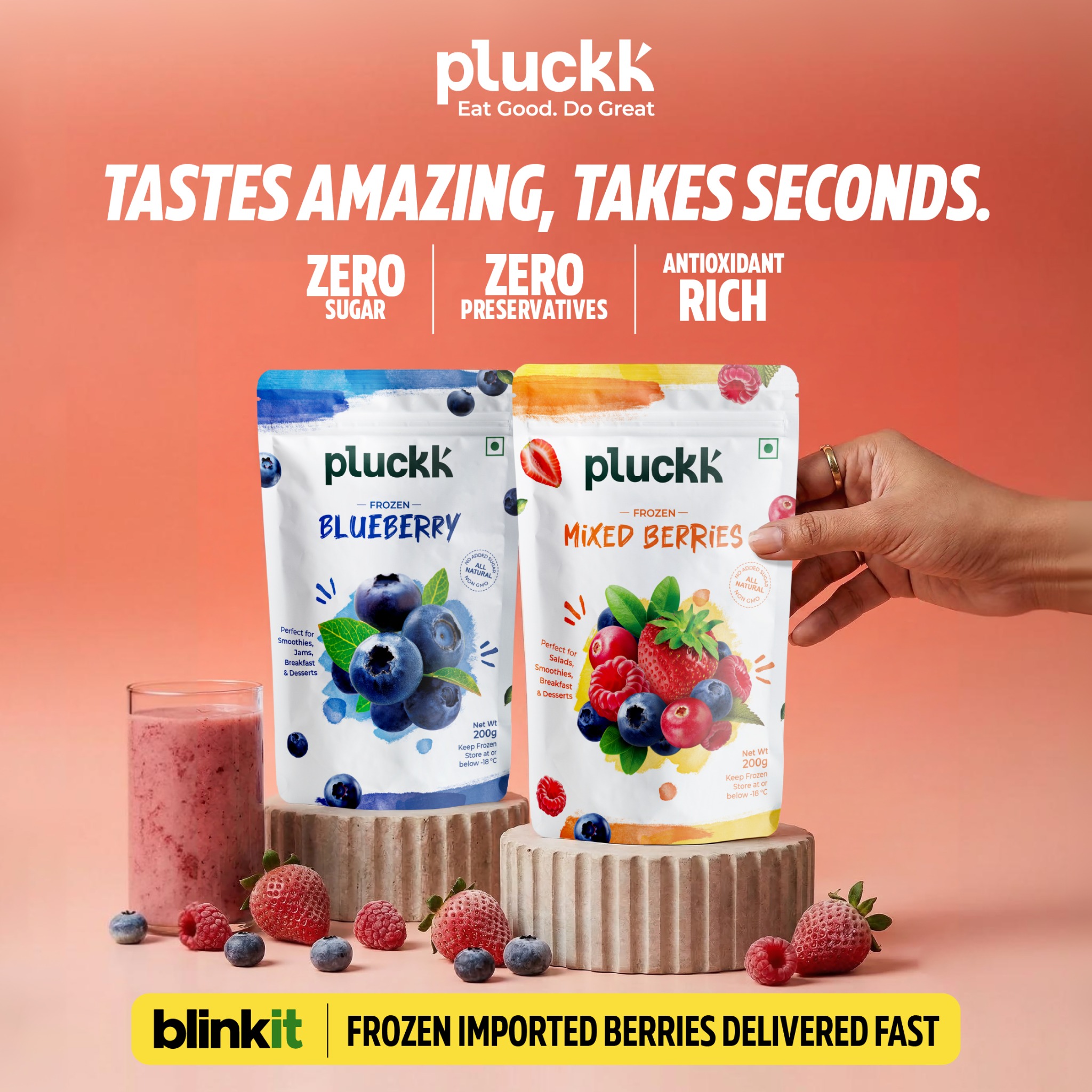 Pluckk Facebook ad