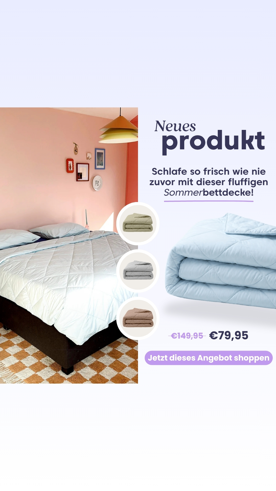 Thehappybed.de Facebook ad