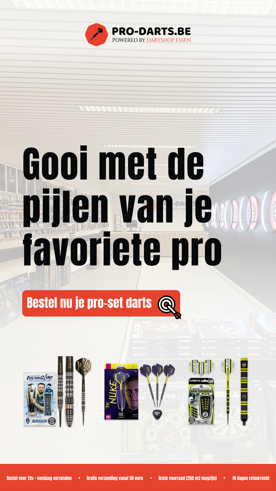 Pro Darts Facebook ad