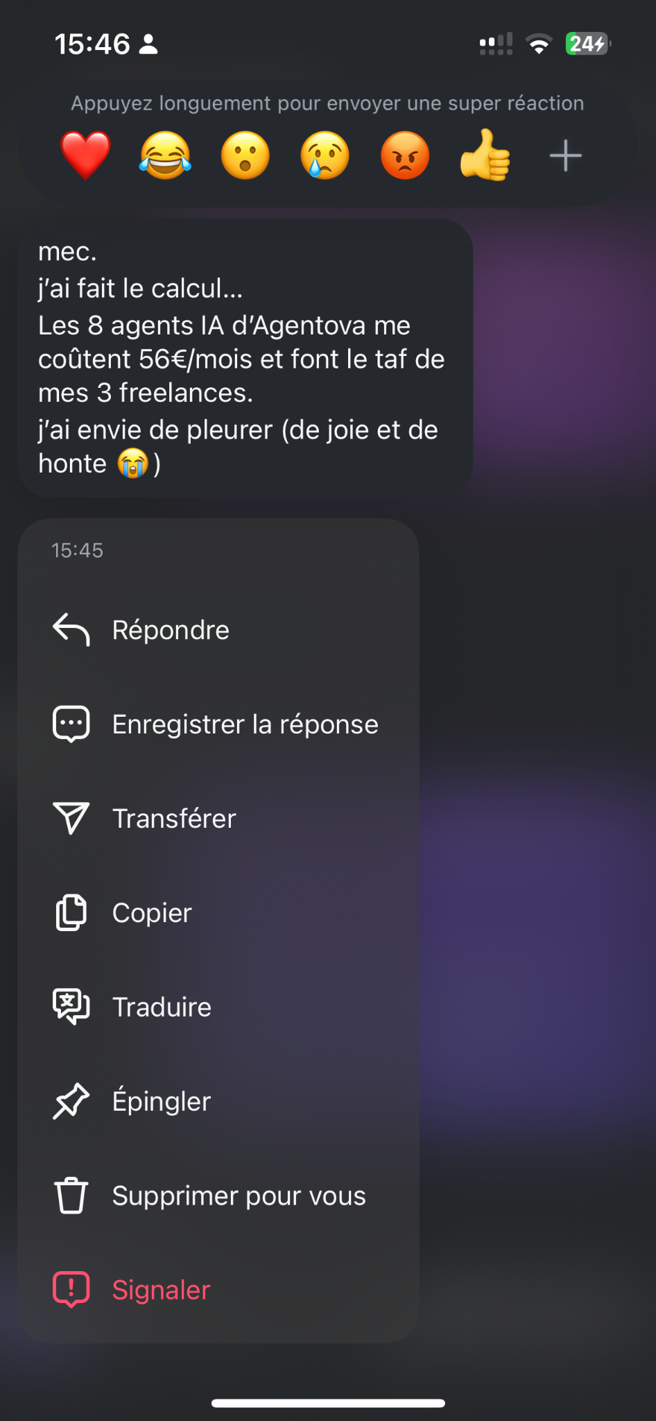 Agentova.ai Facebook ad