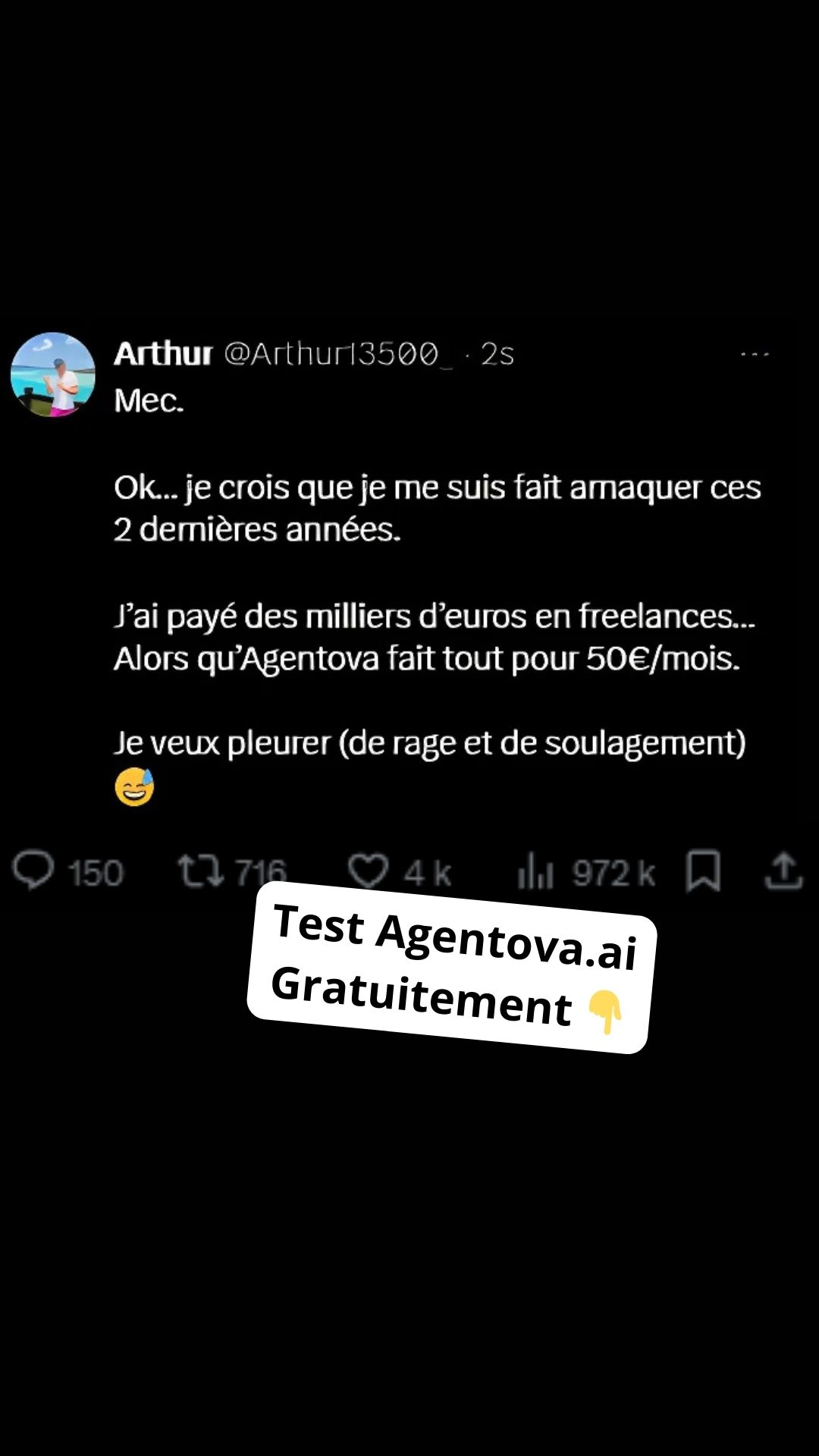 Agentova.ai Facebook ad