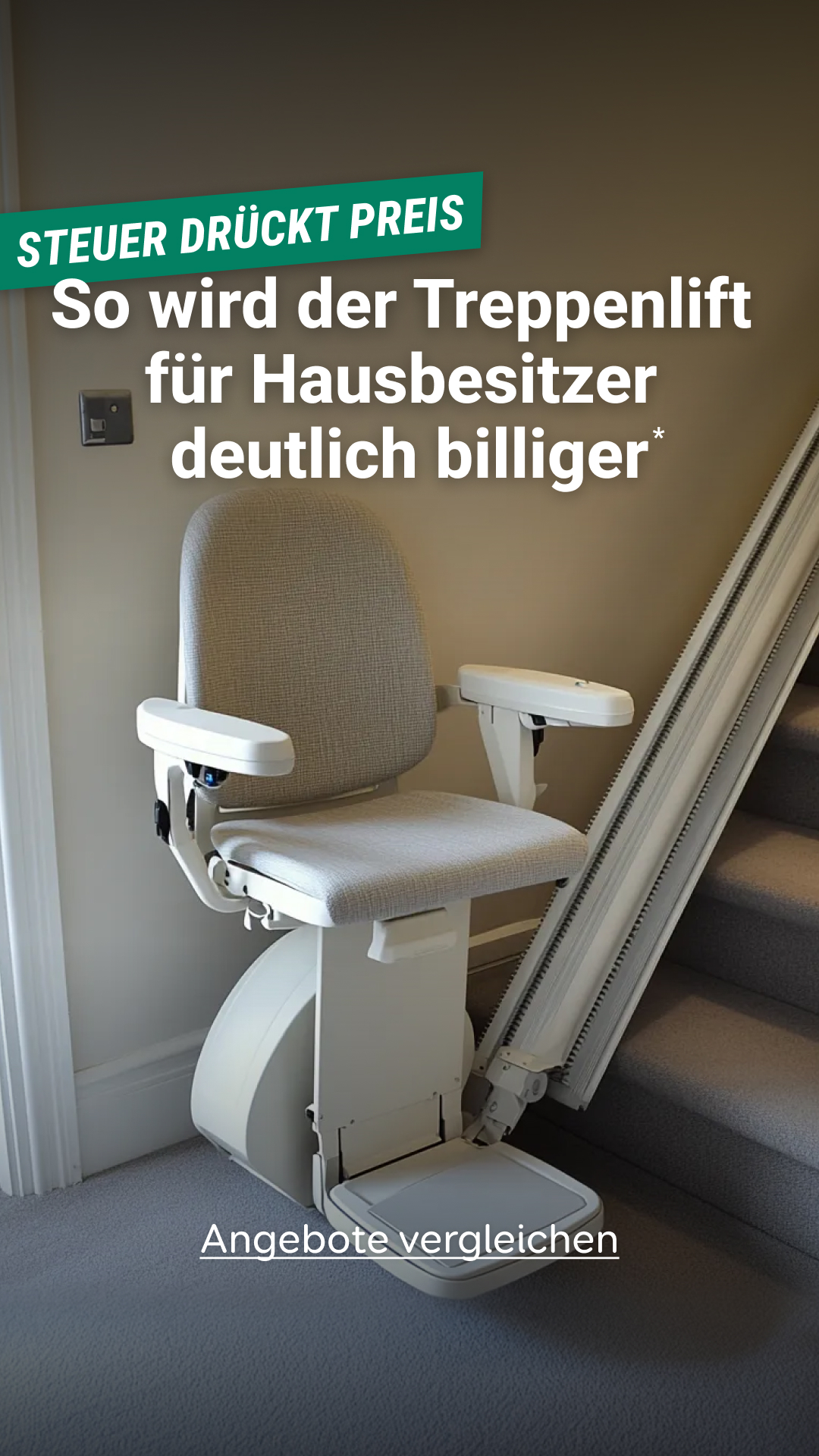Aroundhome - Treppenlift Facebook ad