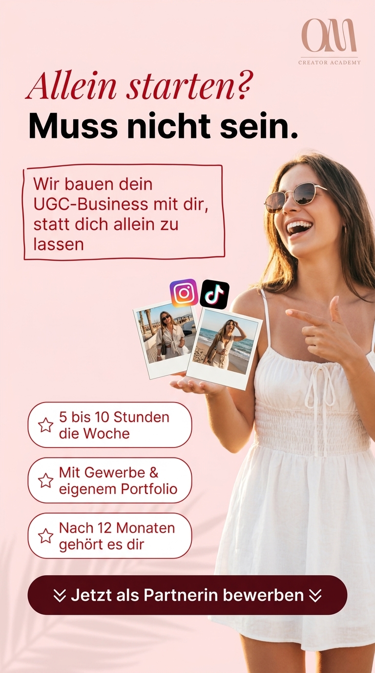 Olivia Malcher - UGC Masterclass Facebook ad