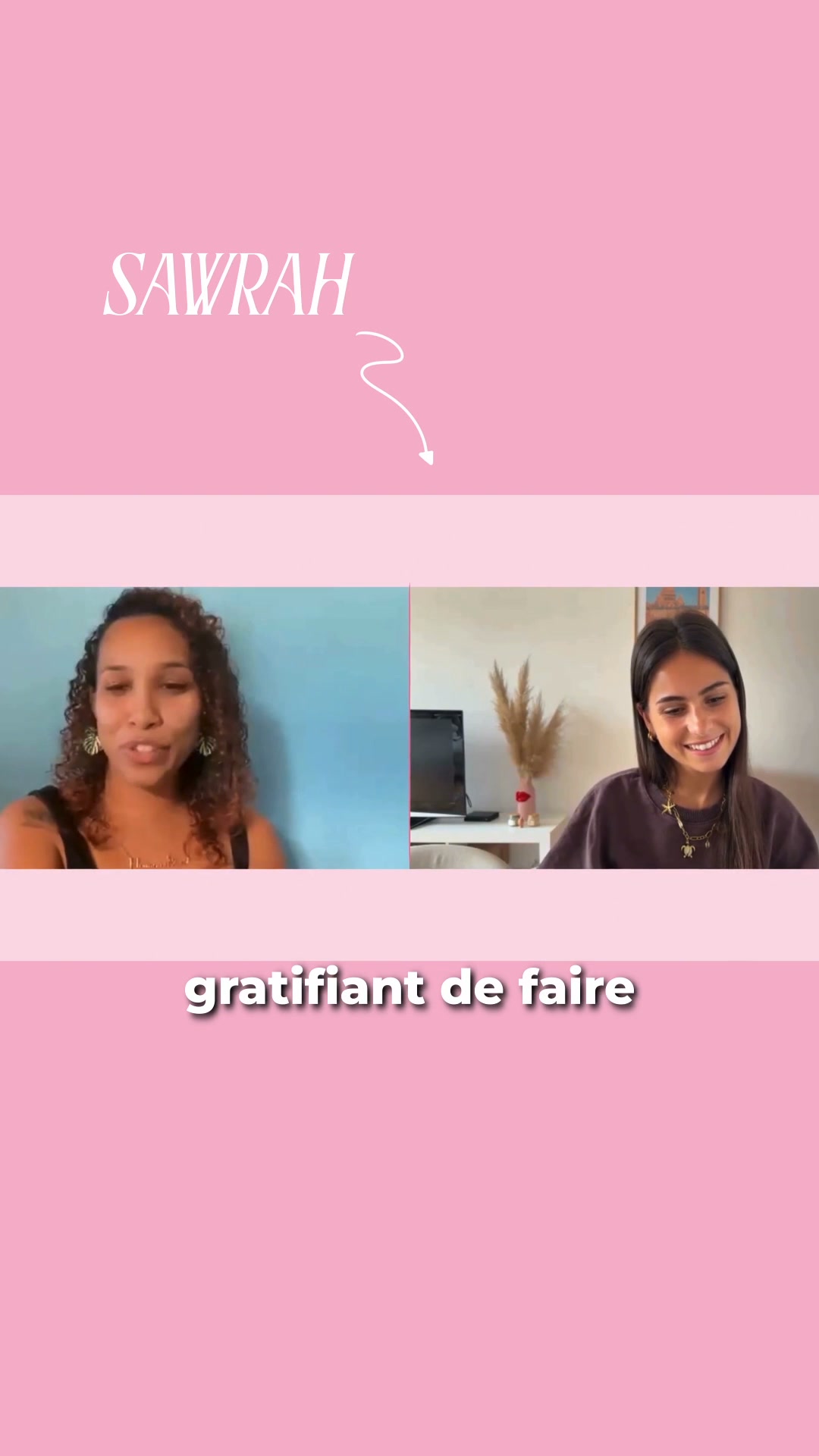 Ines ta BFF UGC Facebook ad: 5 parcours, 1 même premier pas