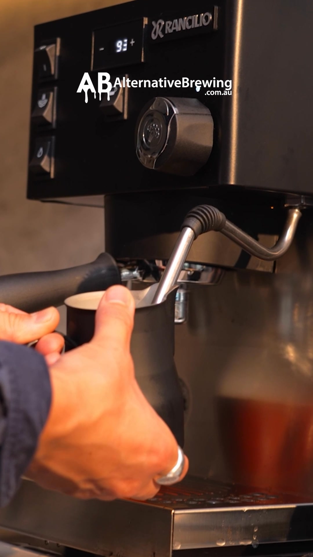 Alternative Brewing Facebook ad: Brew better coffee with Alternative Brewing.