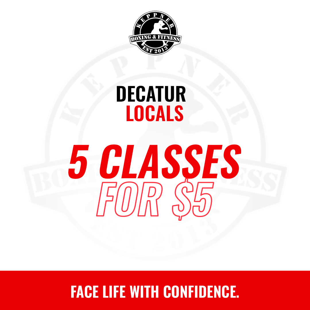 Keppner Boxing & Fitness - Decatur, GA Facebook ad: 5 Classes for $5