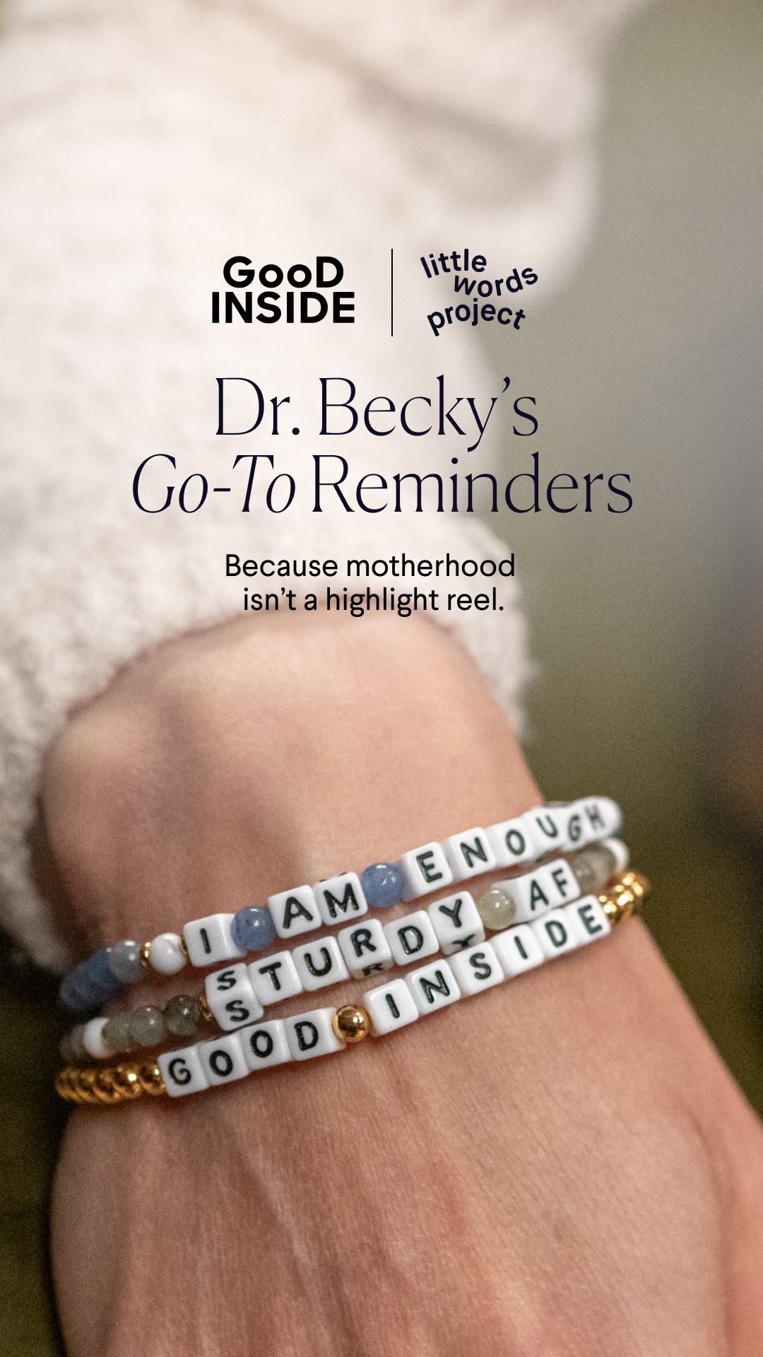 Dr. Becky at Good Inside Facebook ad
