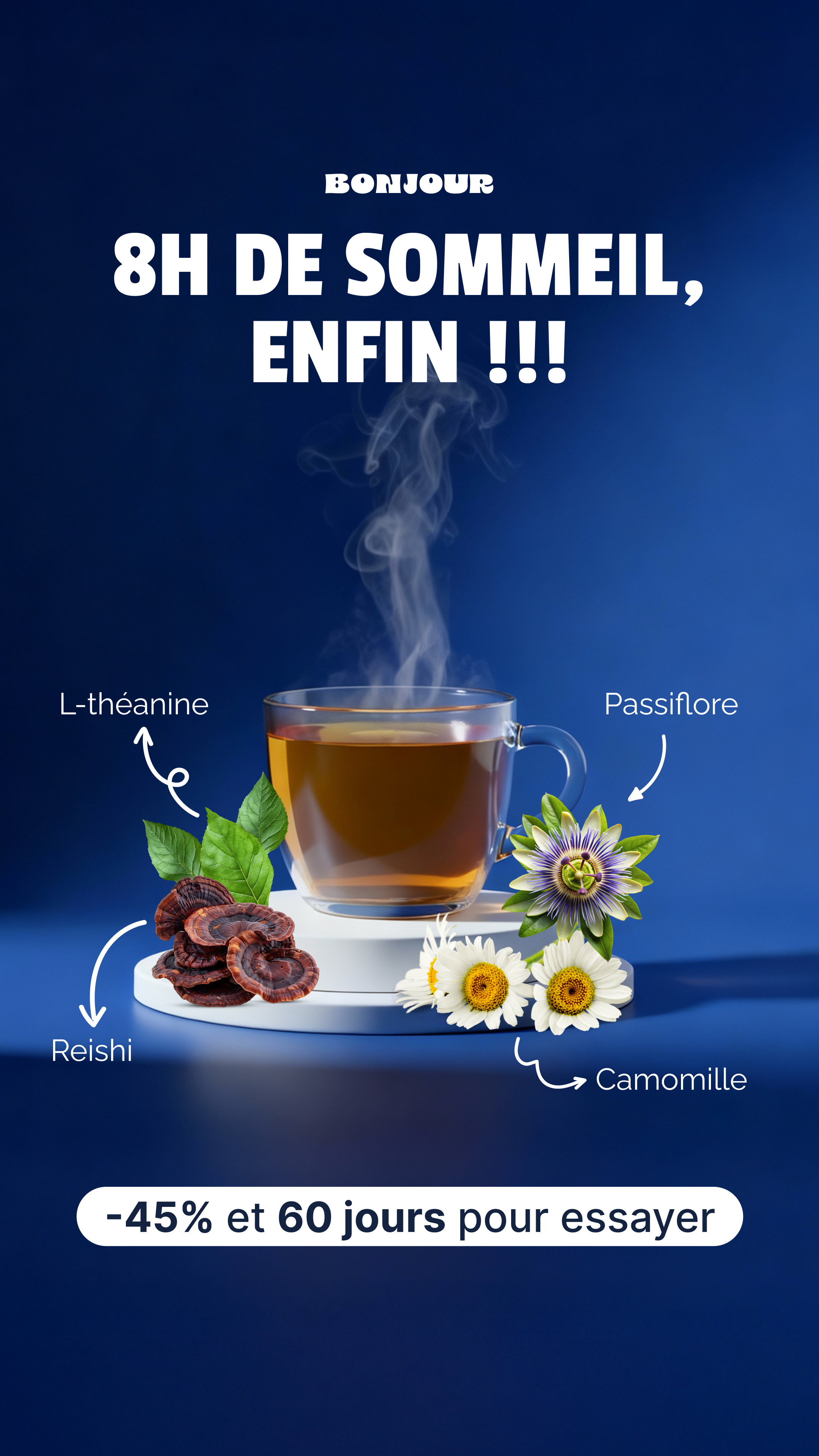 Bonjour Facebook ad
