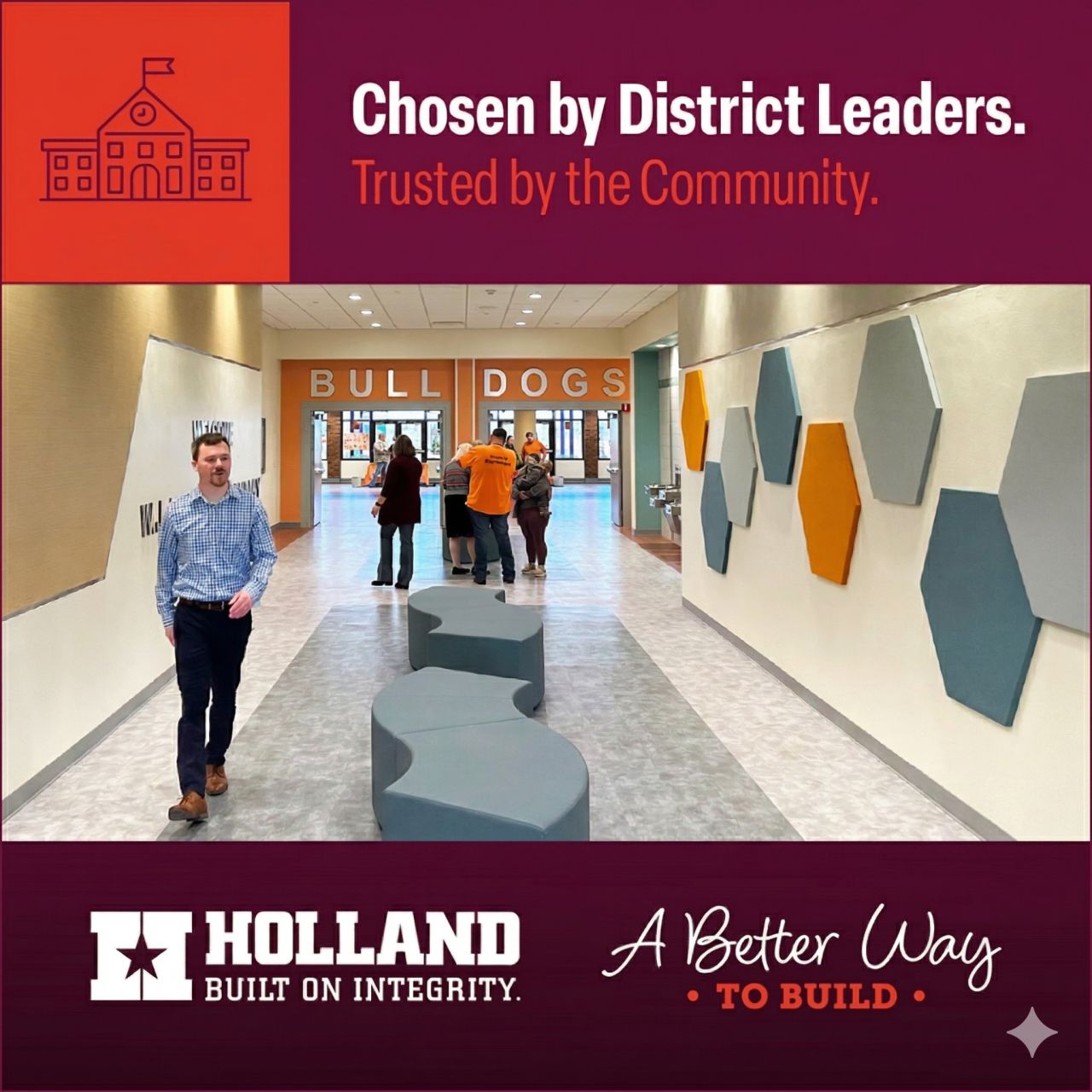 Holland Construction Services Facebook ad from May 12, 2026