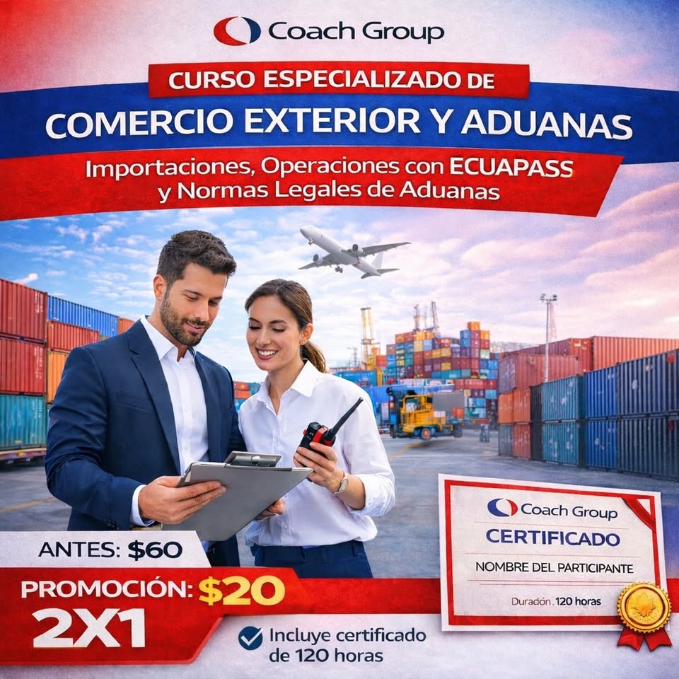 Cursos Online Coach Group Facebook ad: QUIERO MÁS INFORMACIÓN