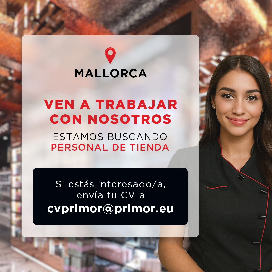 Primor Facebook ad: ¿Quieres trabajar con nosotros?