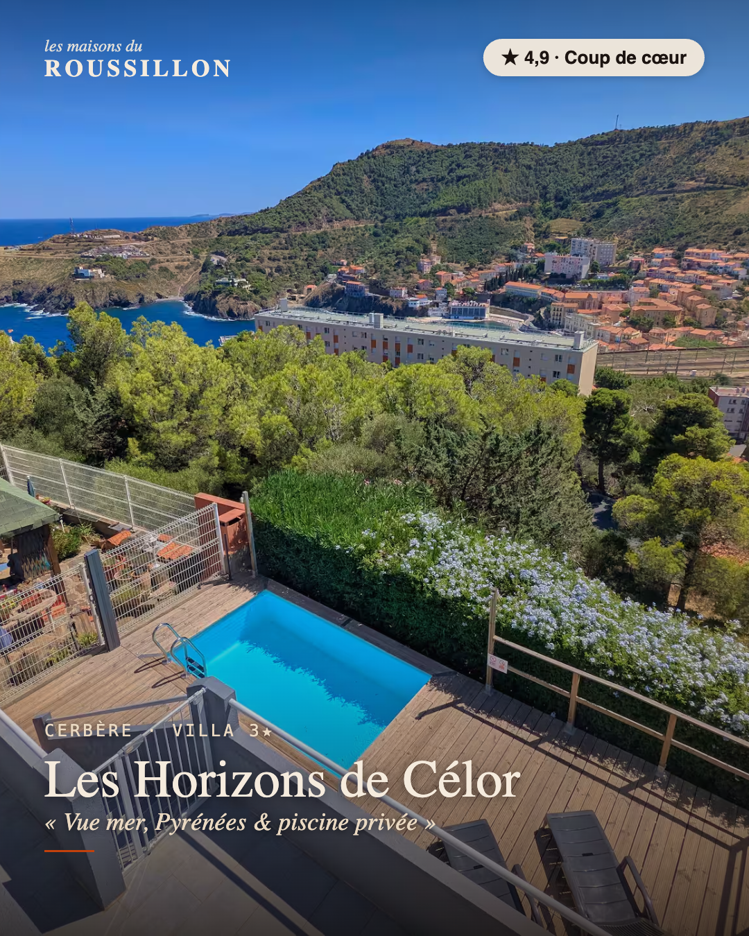 Les Maisons Du Roussillon Facebook ad: Quelques jours au soleil, entre mer et montagne.