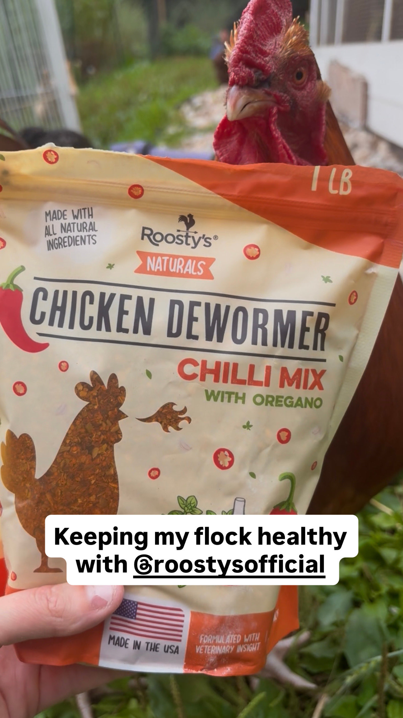 Simply Feathered Facebook ad: Keep Your Flock Healthy
