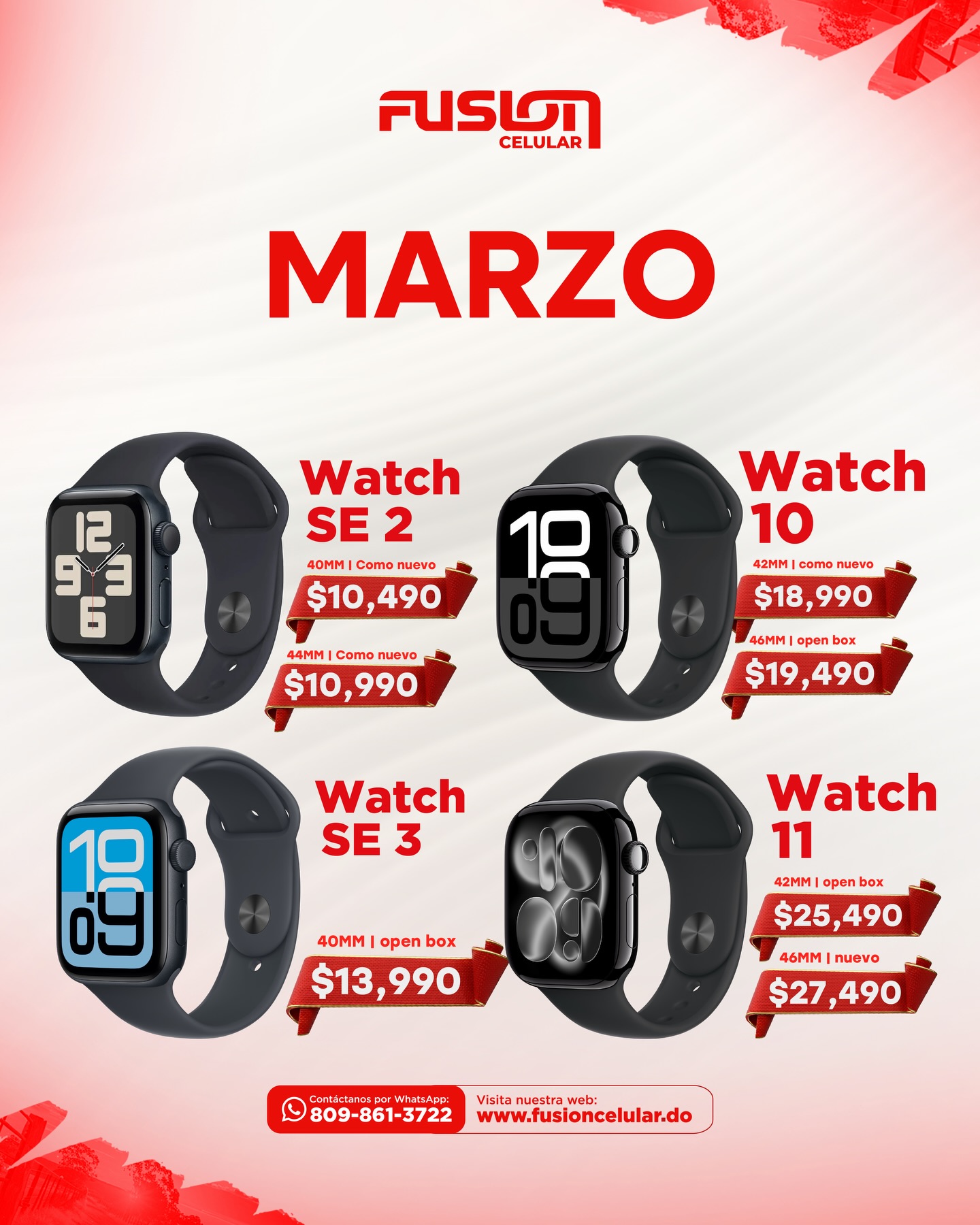 Fusion Celulares Facebook ad