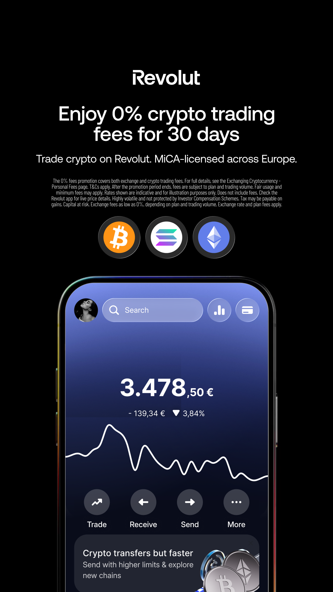 Revolut Facebook ad