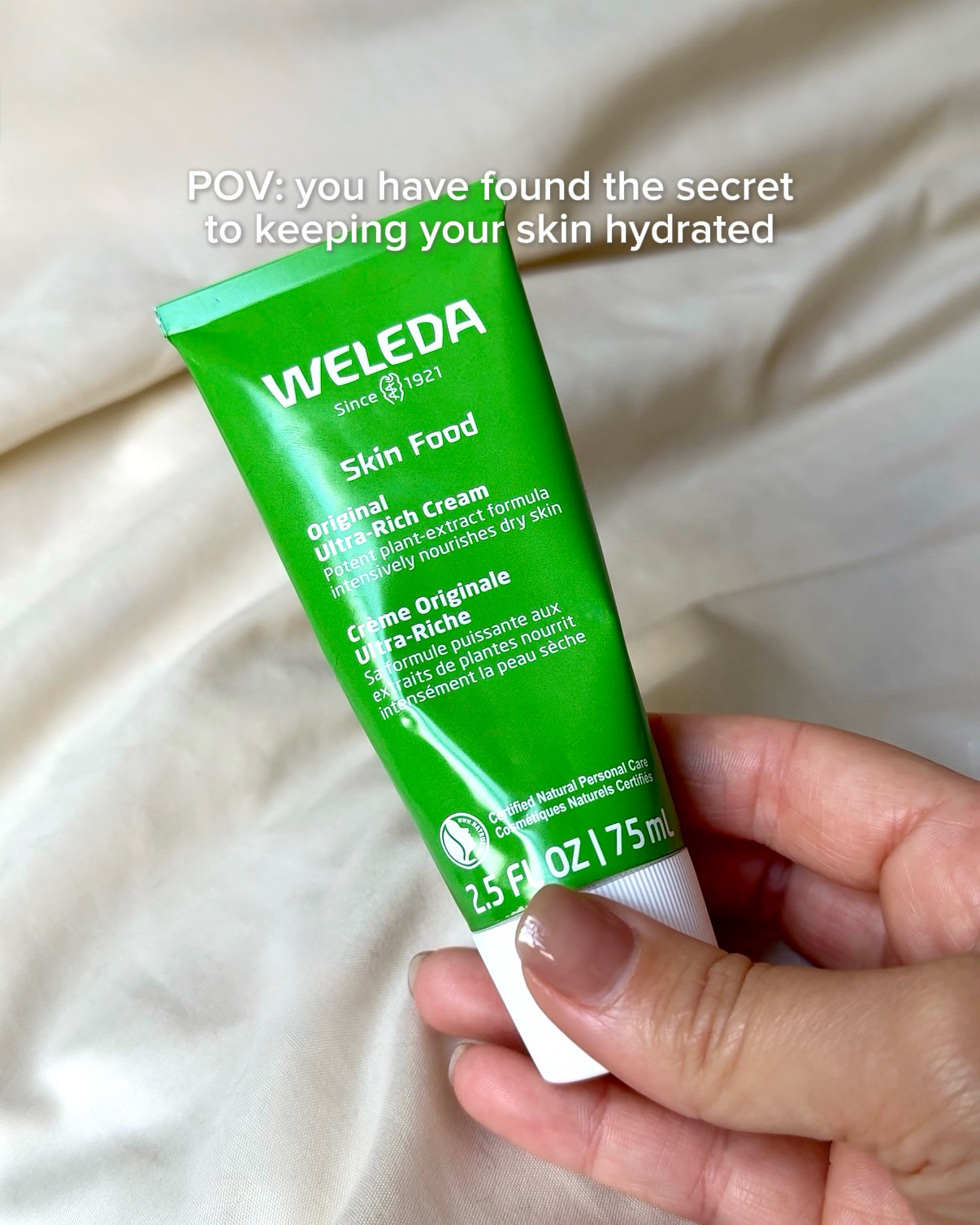 Weleda Facebook ad