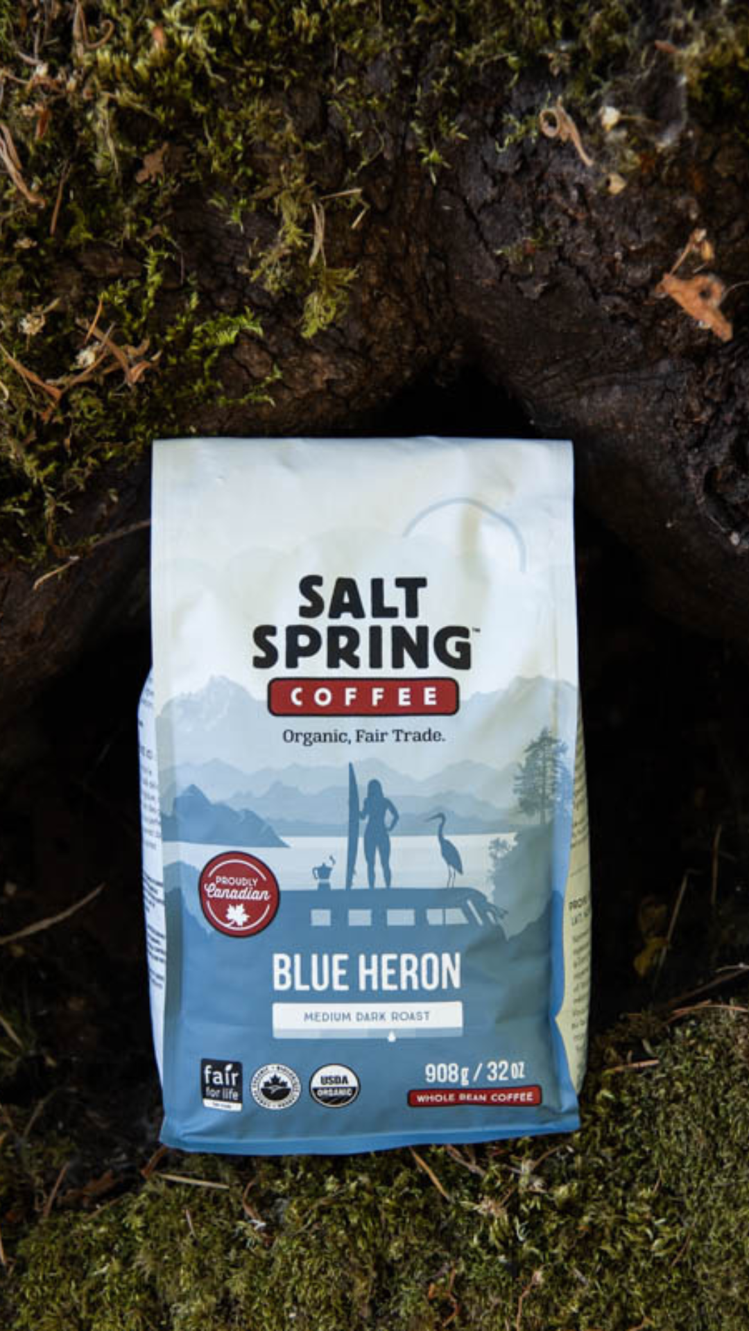 Salt Spring Coffee Facebook ad