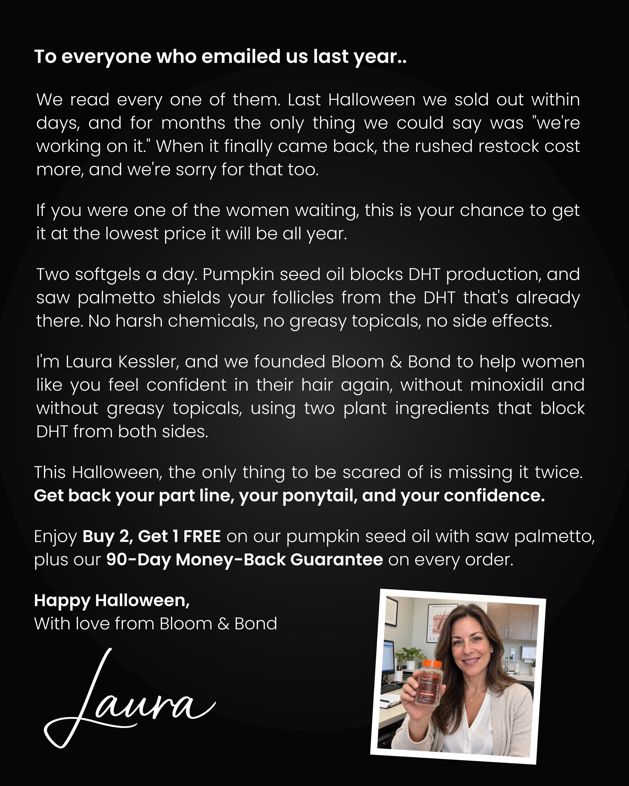 Bloom & Bond Facebook ad: Limited Time: Buy 2, Get 1 Free