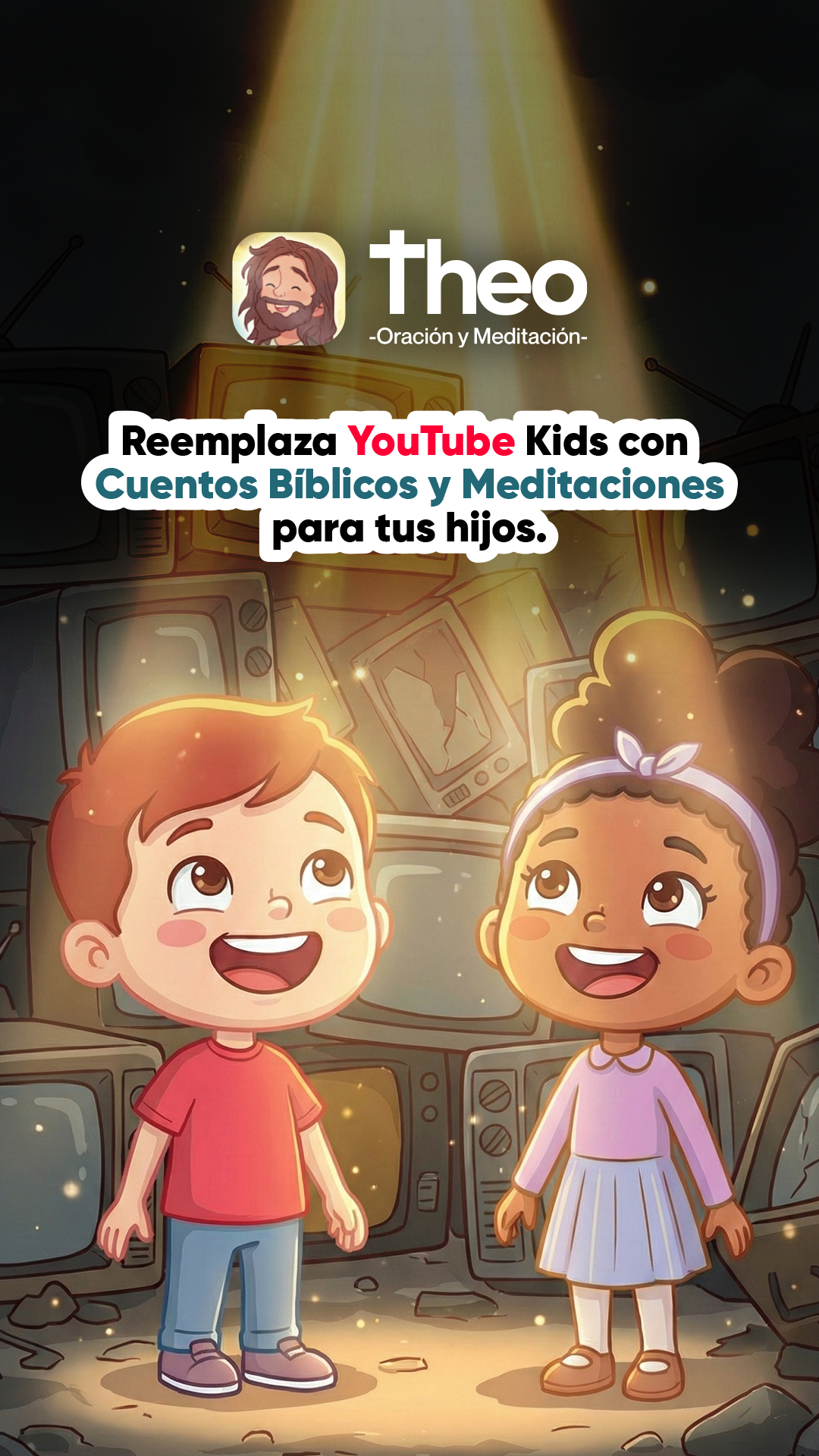 Theo: Prayers and Meditations Facebook ad