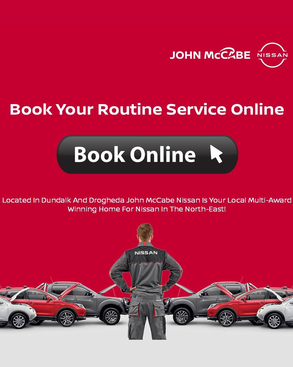 John McCabe Nissan Dundalk & Drogheda Facebook ad