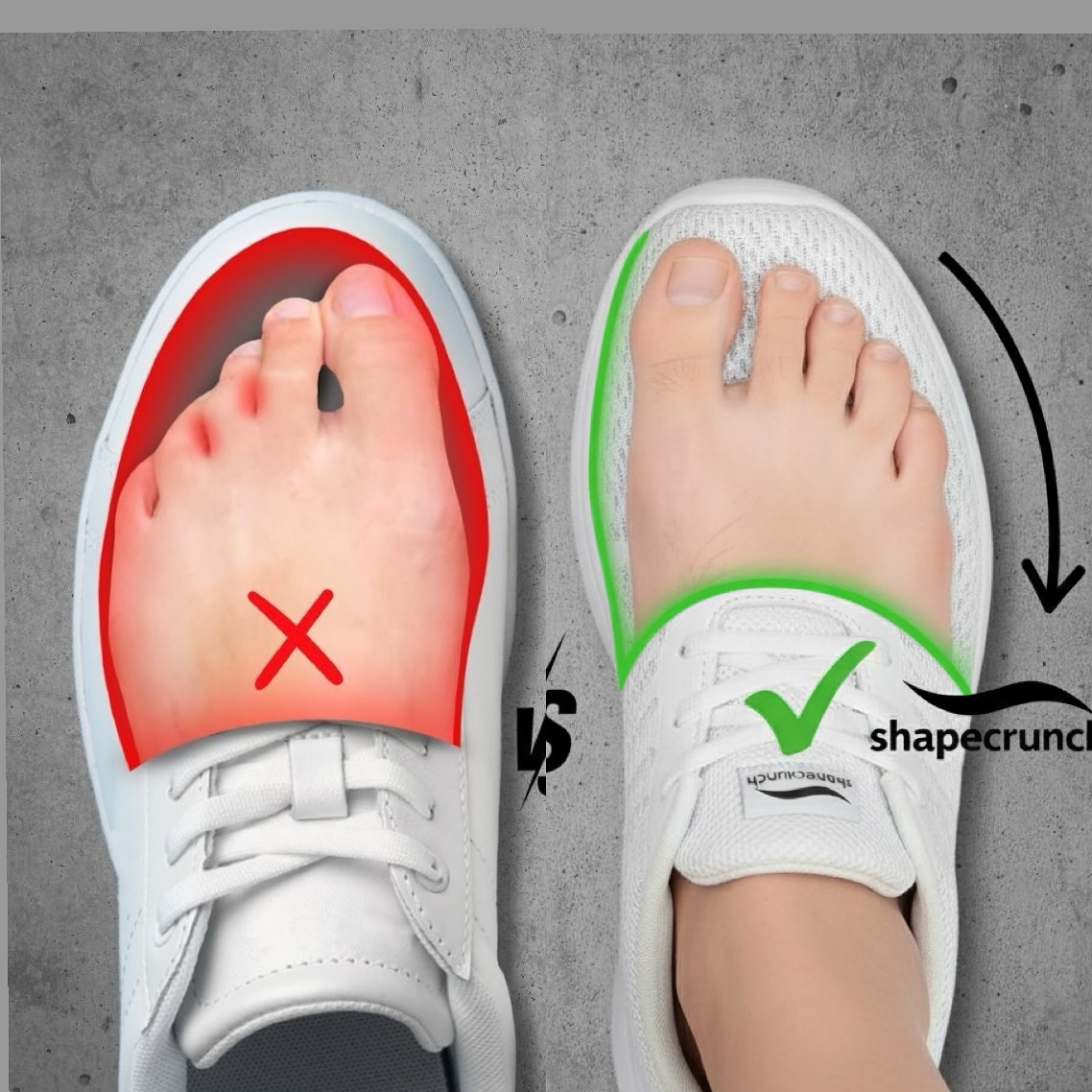 ShapeCrunch Facebook ad: Move freely. Feel supported.