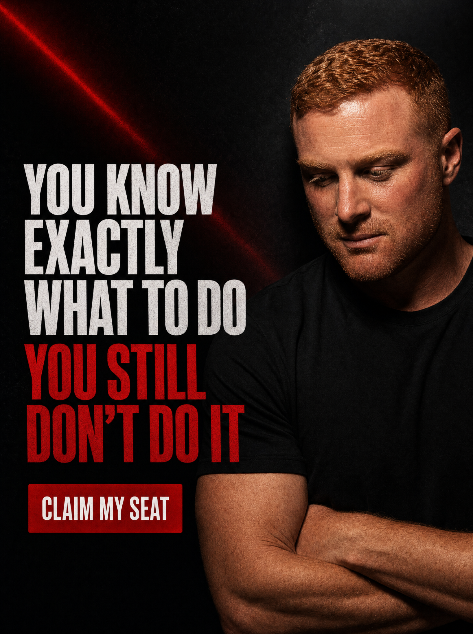 Magnetic Mind Facebook ad: Knowing Isn't The Gap. This Is.