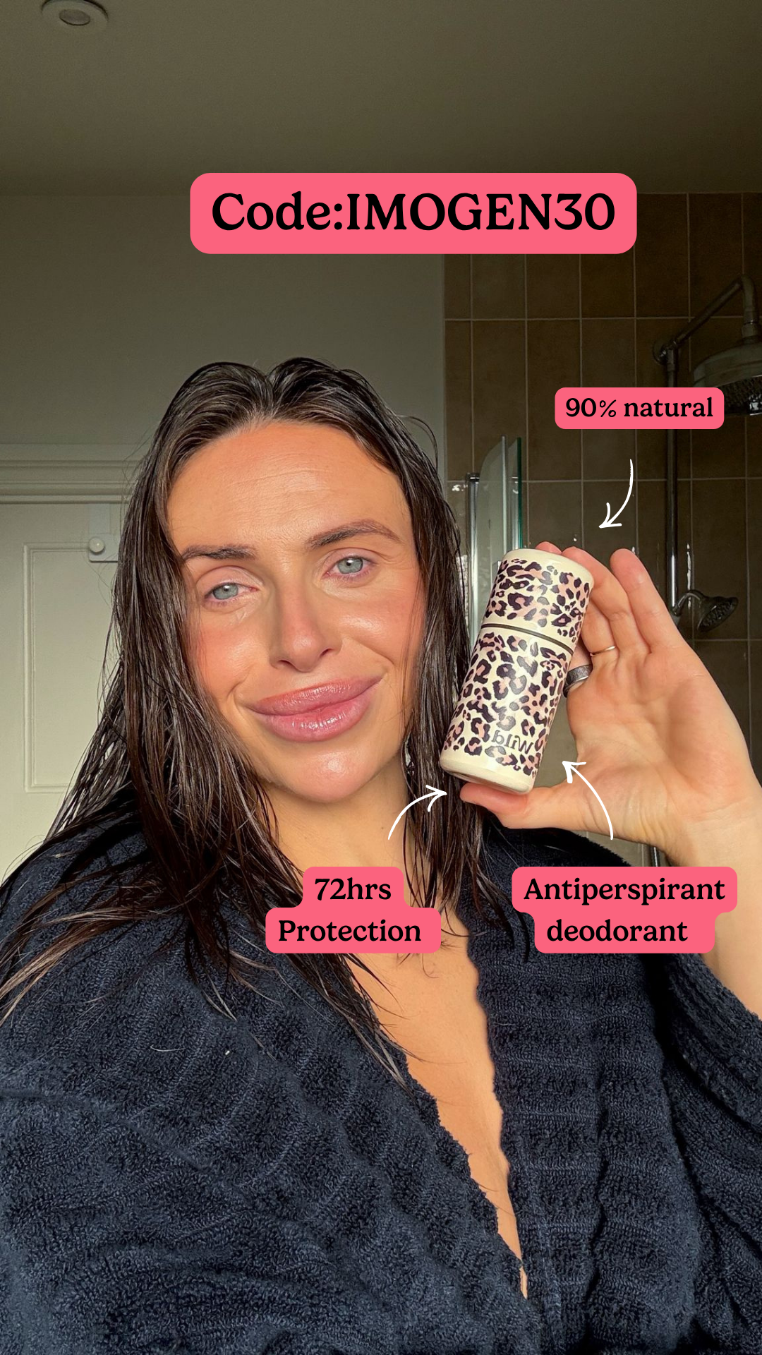 Wild Facebook ad: Get 30% off with code IMOGEN30