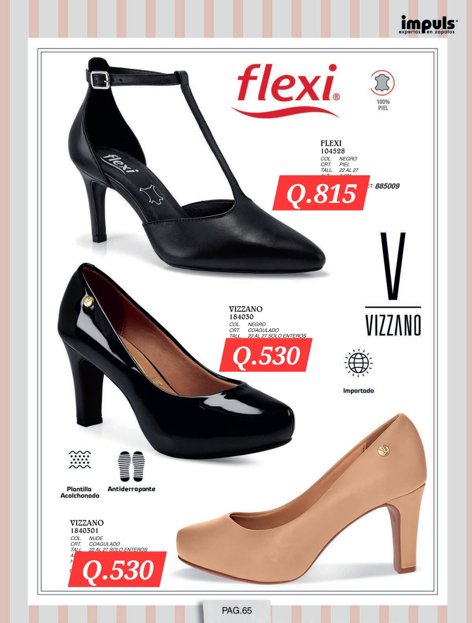 Impo CLZ Facebook ad: Calzado para Dama