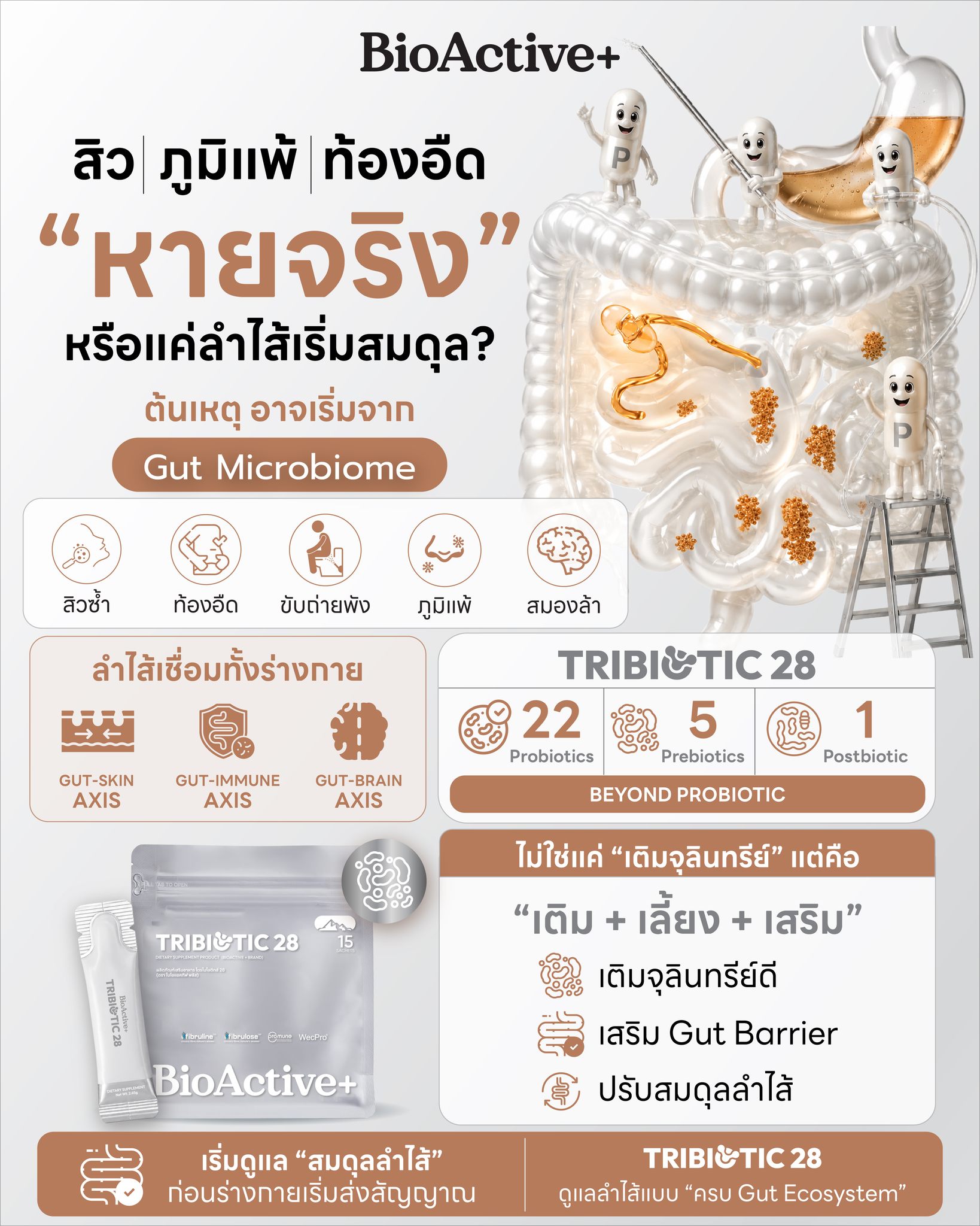 BioActive TH Facebook ad: บางที ต้นเหตุอาจเริ่มจาก ลำไส้