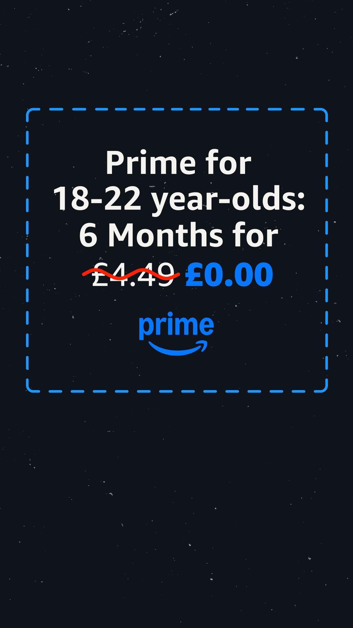 Get Prime Facebook ad