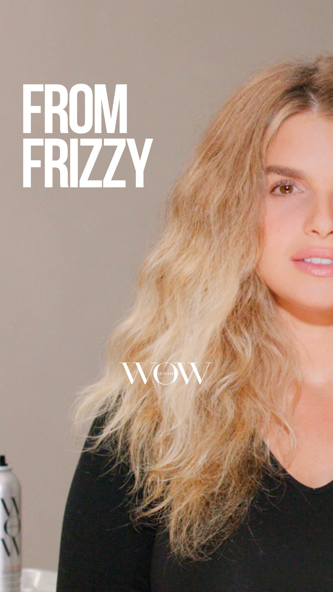 Color Wow Facebook ad: The Secret to Frizz-Free Curls