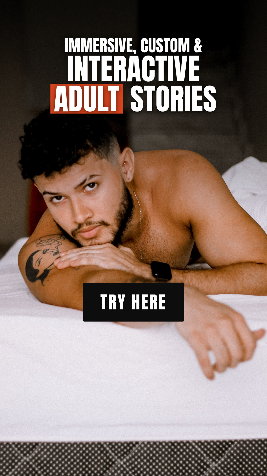 Stuff So Sweet Facebook ad: Interactive Adult Stories