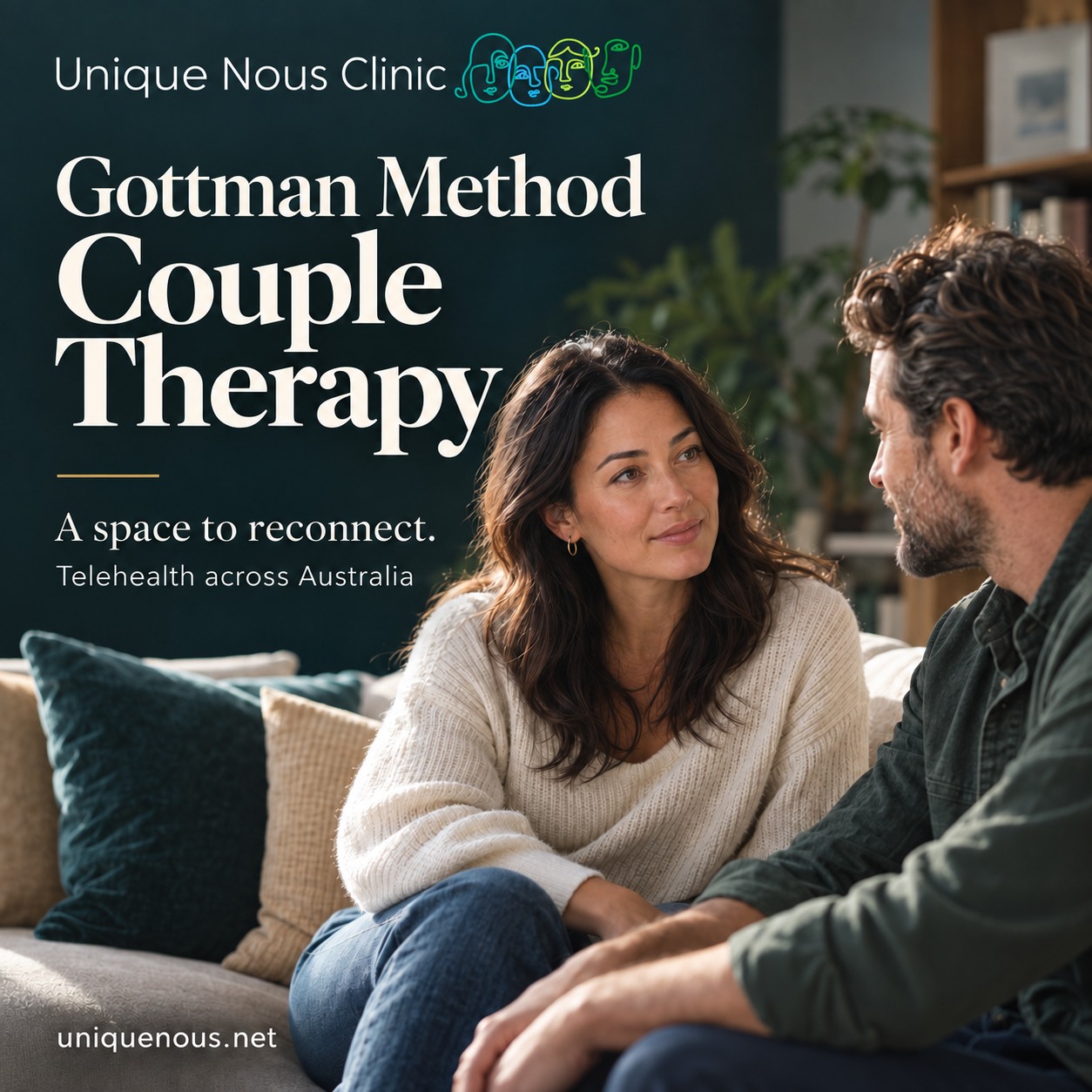 Unique Nous Clinic Facebook ad: Unique Nous Telehealth Clinic