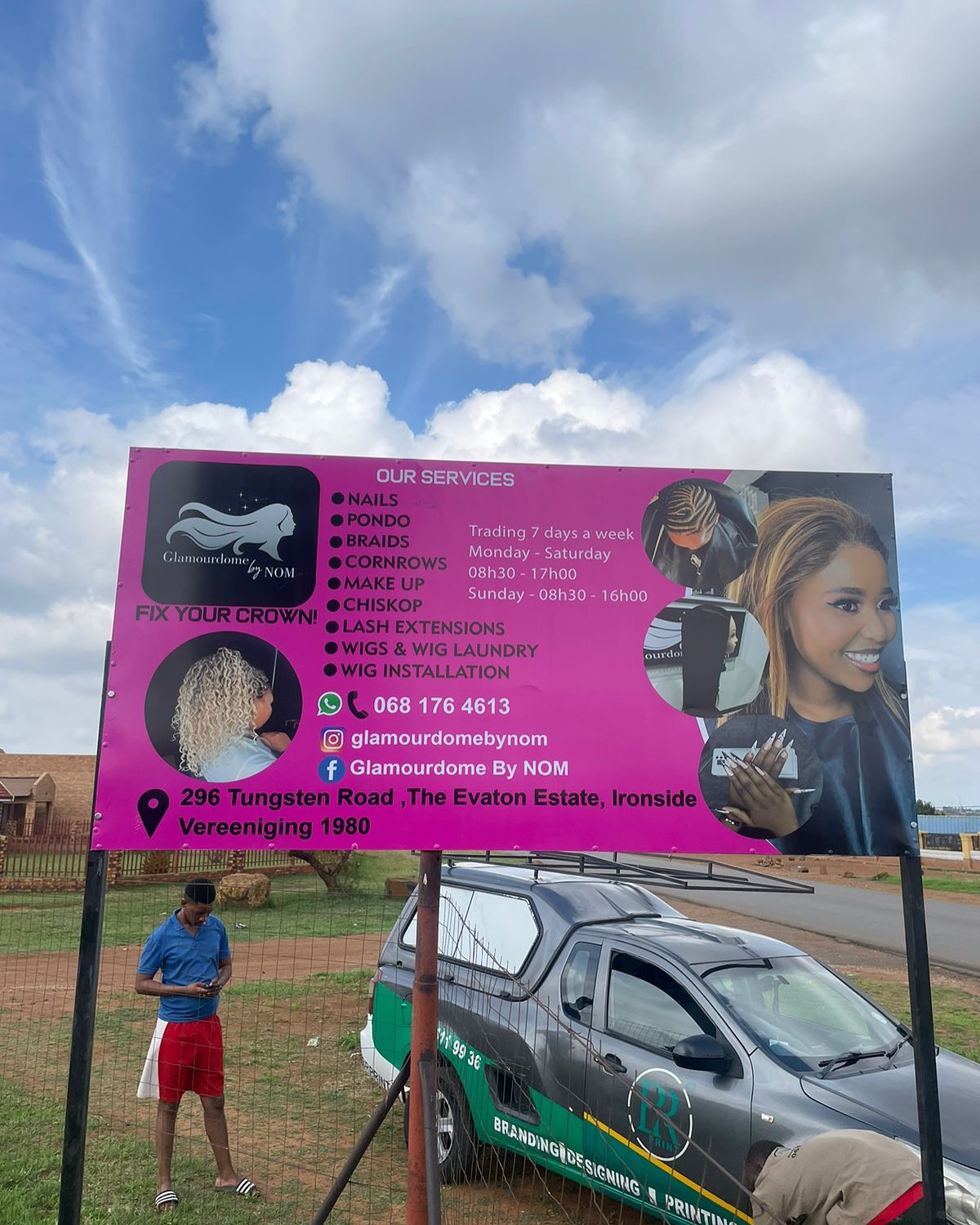 Brprint Facebook ad: Elevate your brand with Chromadek signage - where…