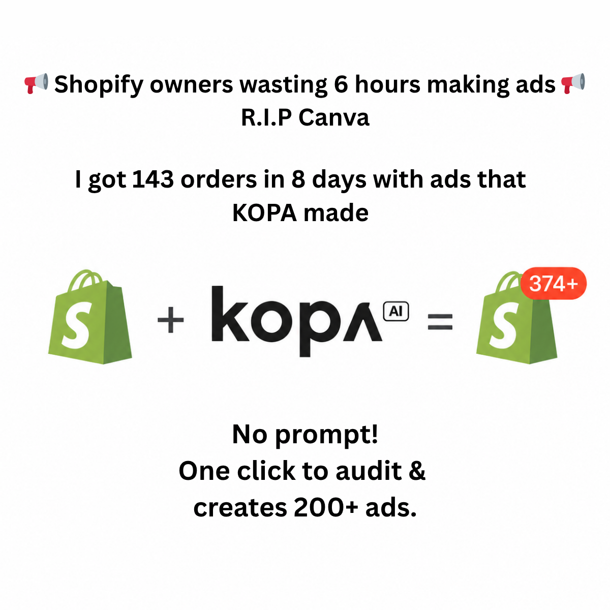 kopa.ai Facebook ad