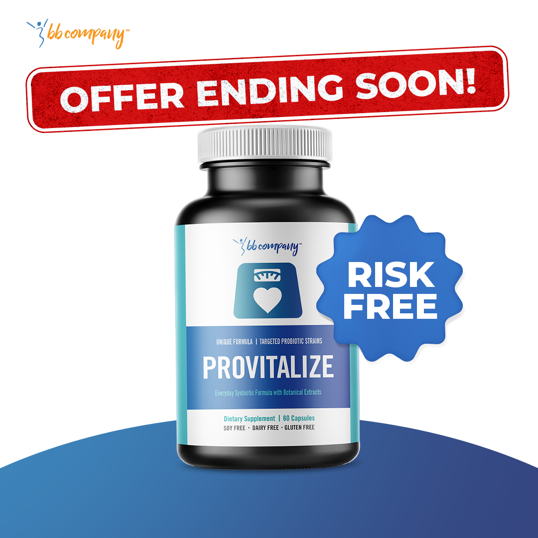 Provitalize Probiotics by BB Company Facebook ad