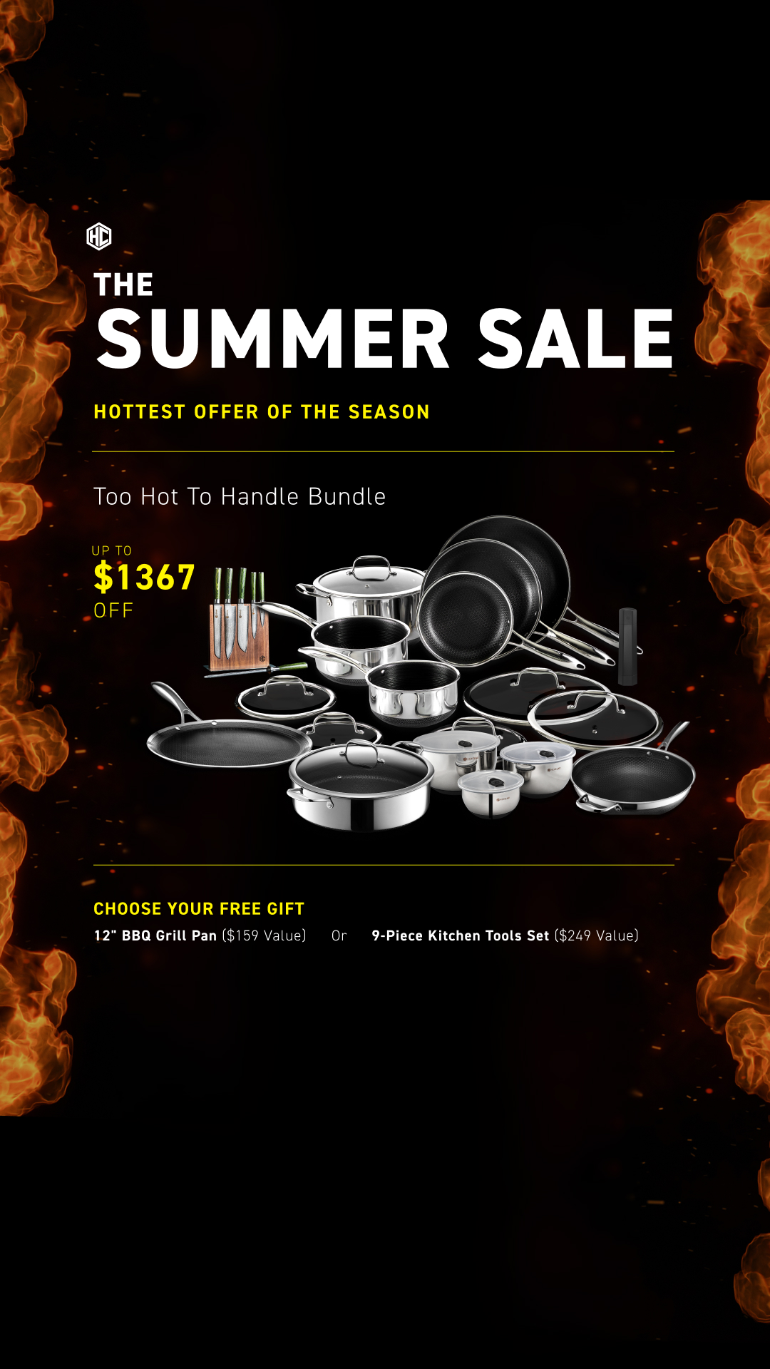 HexClad Facebook ad