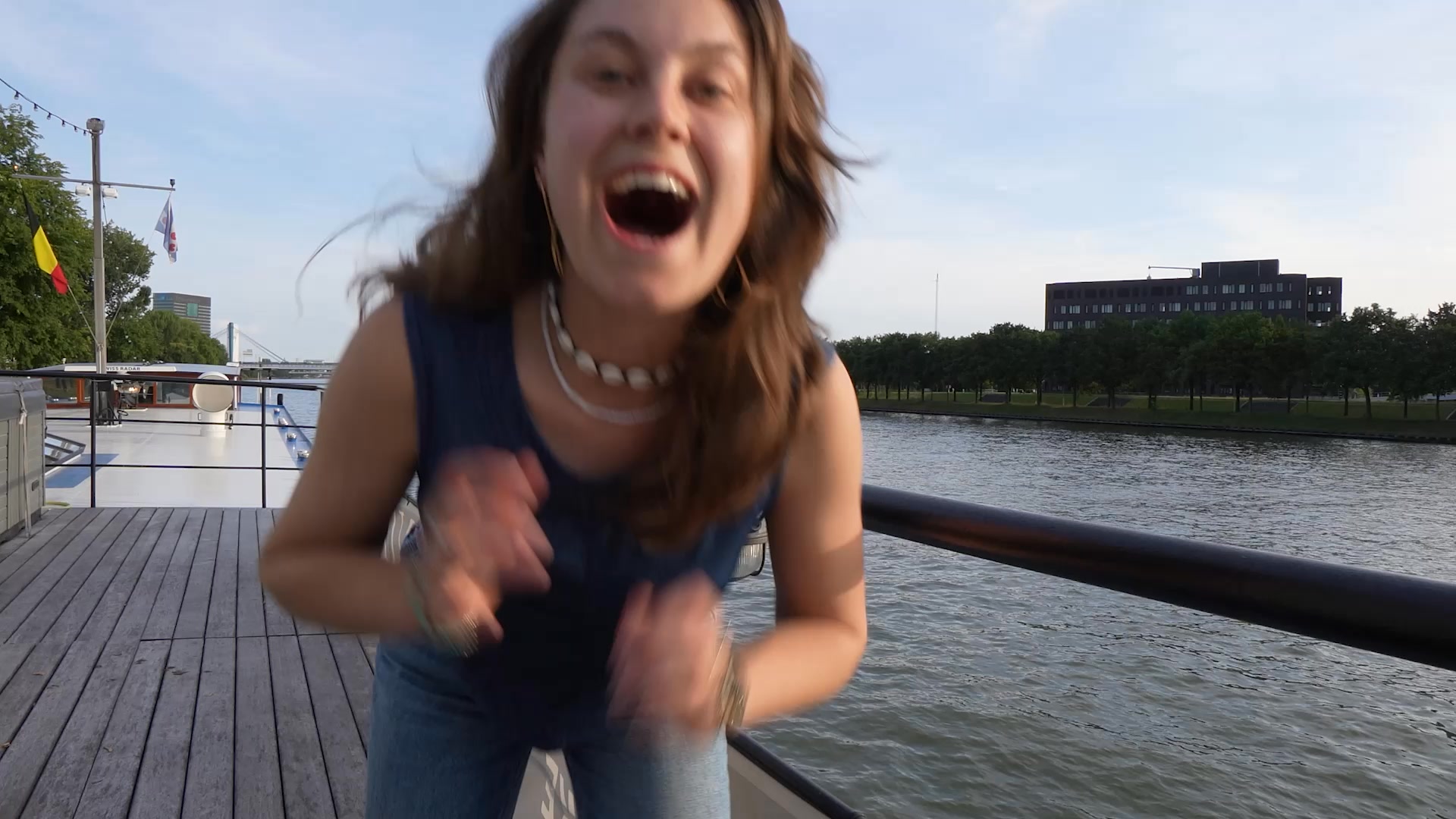 Boat Bike Tours Facebook ad: Explore our website ->