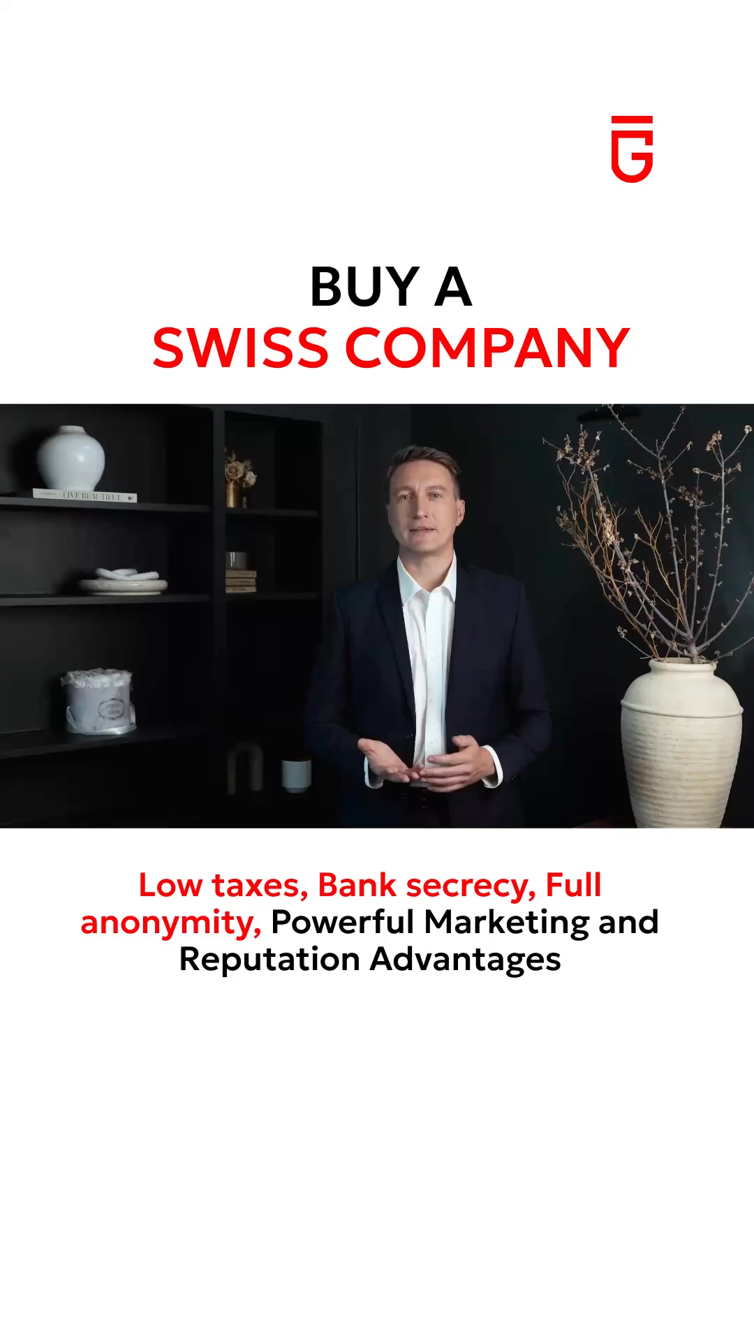 Goldblum and Partners Facebook ad: Swiss Shelf Company