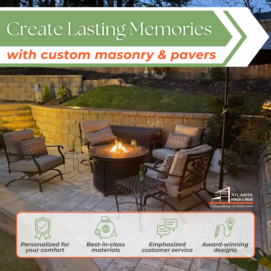 Atlanta Porch & Patio Facebook ad: Top Pavers Installation in ATL