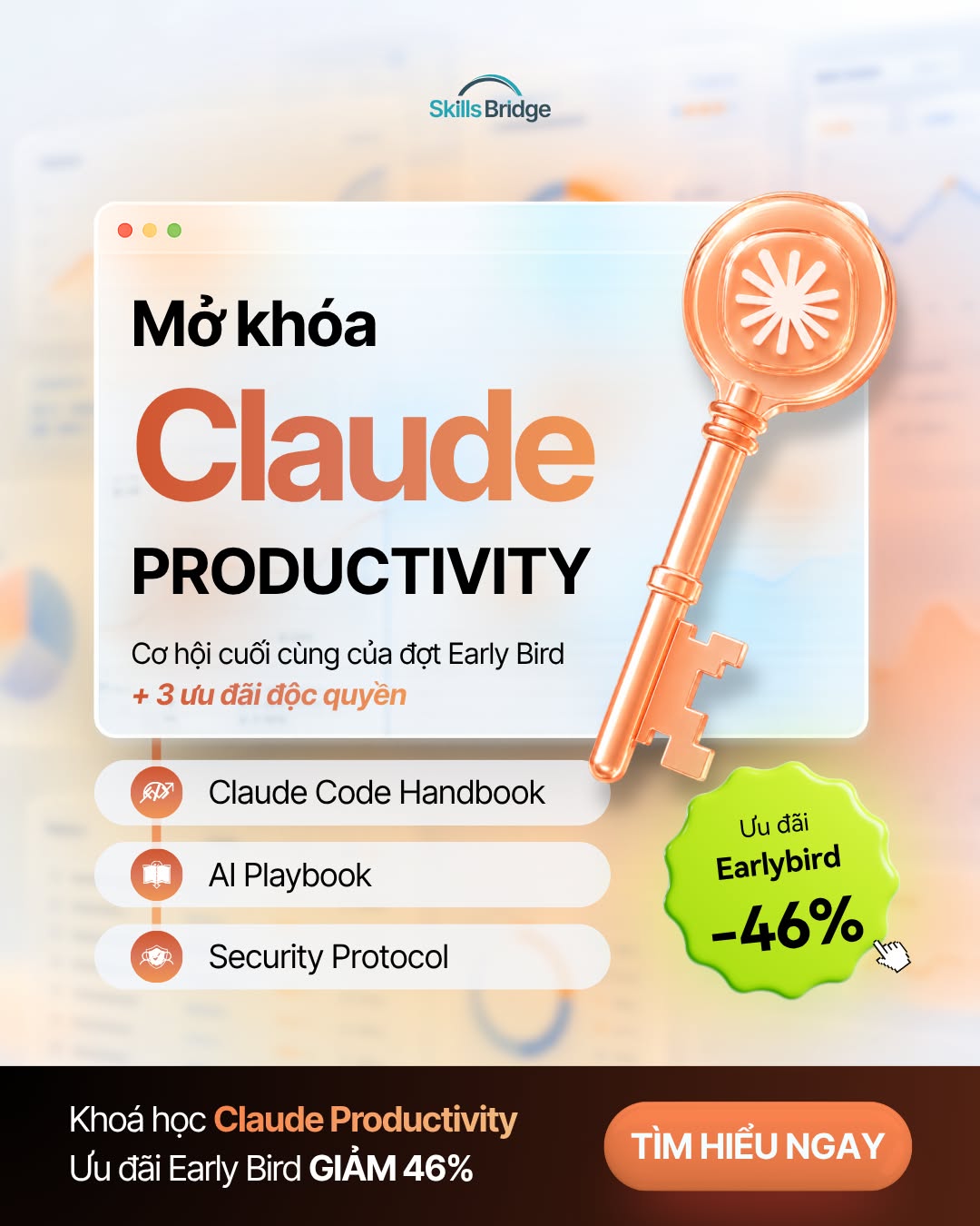 Linh Thai / Thái Vân Linh Facebook ad: Thời cơ để bứt tốc với Claude Productivity - Nhận ngay ưu…