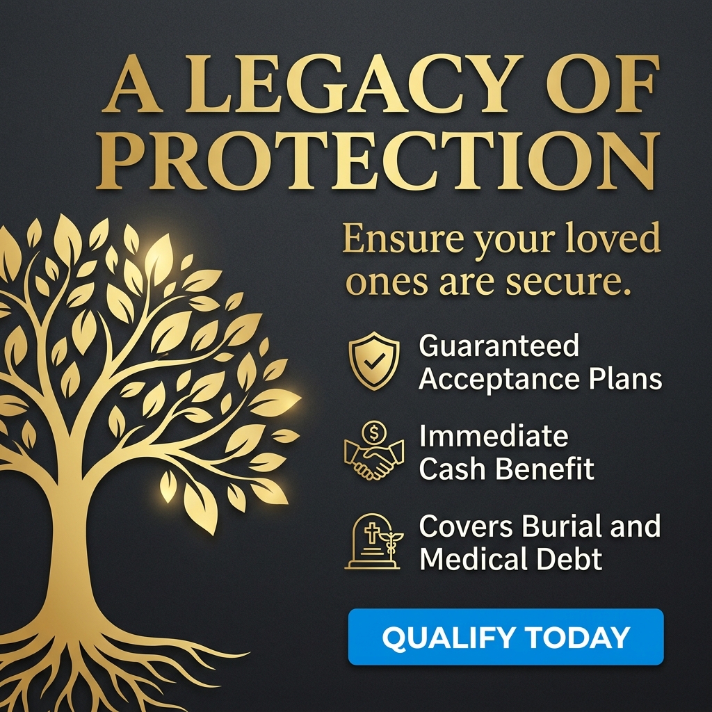 My Affordable Burial Coverage Facebook ad