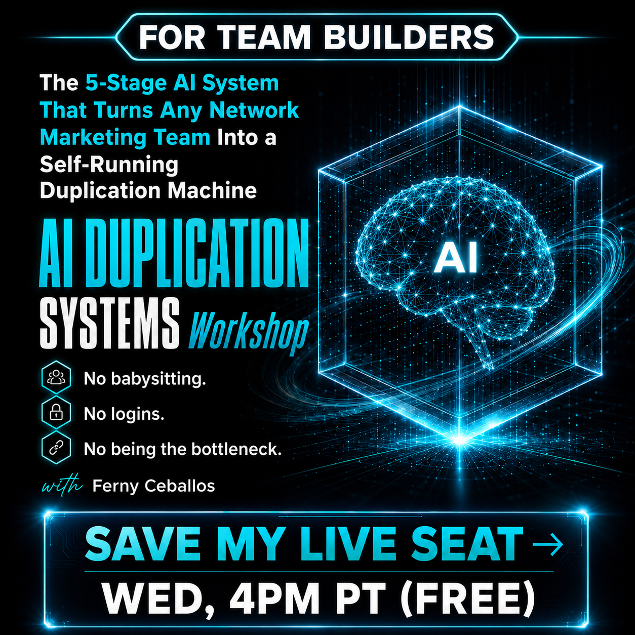 Attraction Marketing Facebook ad