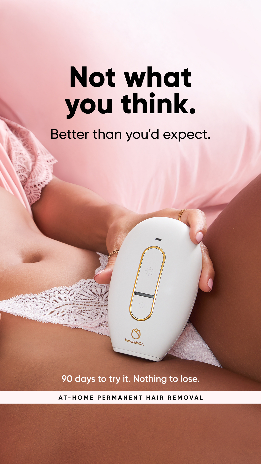 Rose Skin Co Facebook ad
