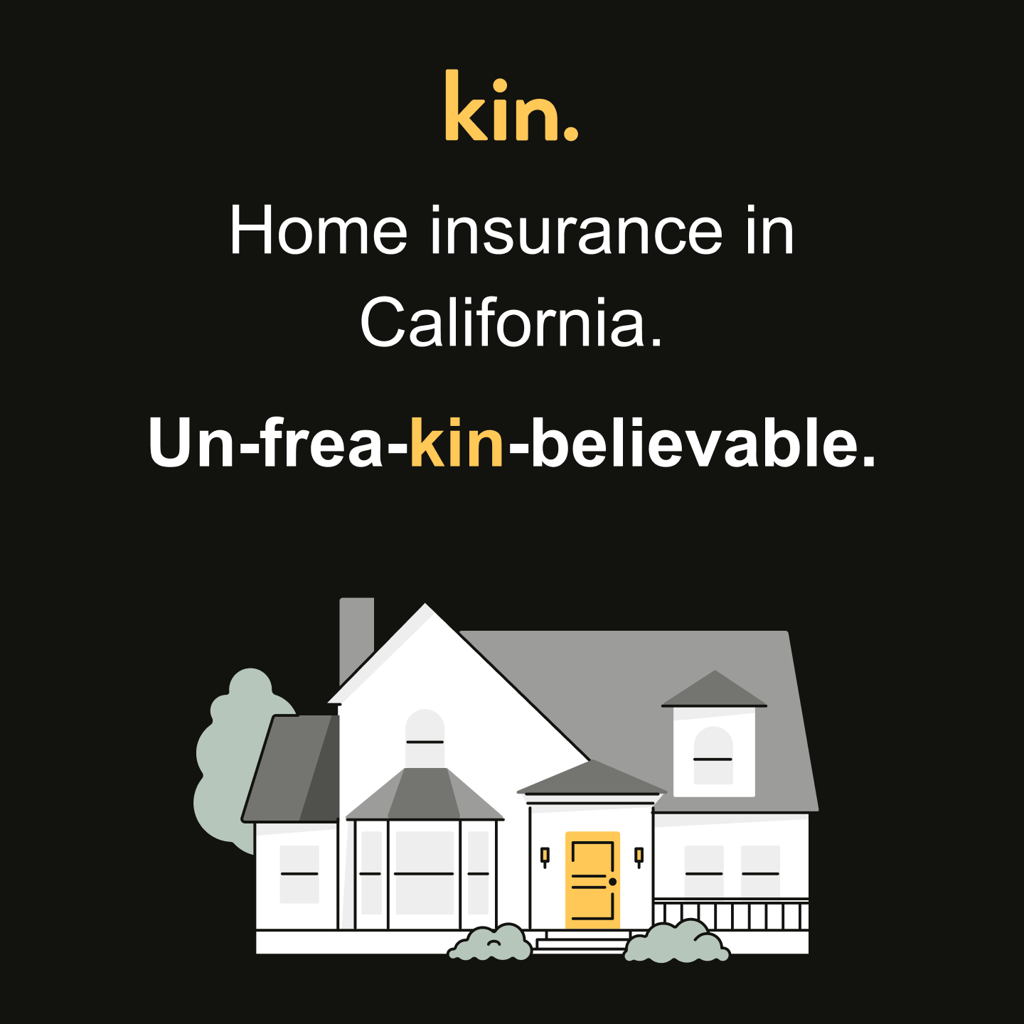 Kin Insurance Facebook ad