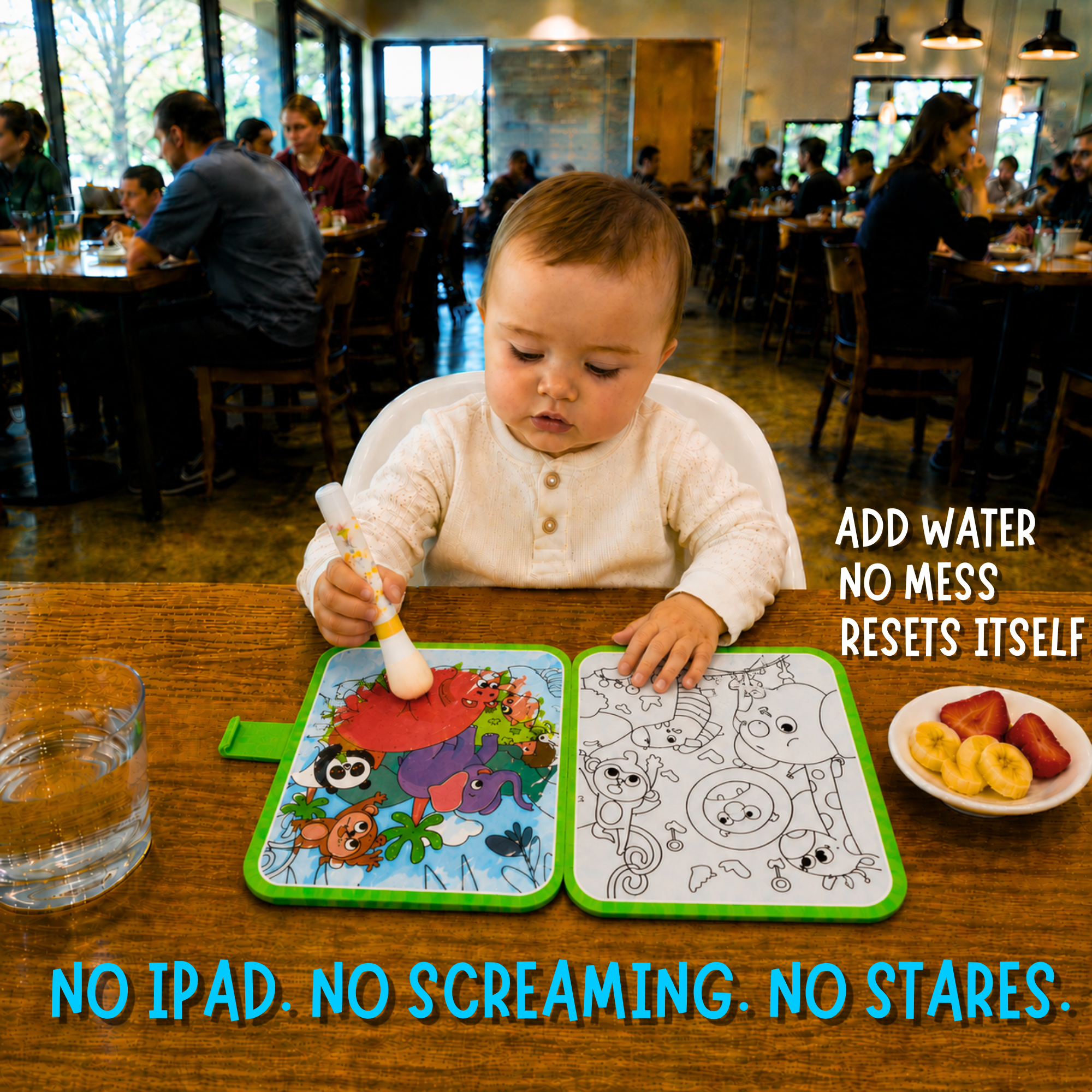 Nuesthetics Facebook ad: Make playtime magical, and peaceful.